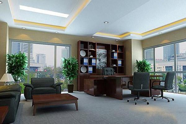 企业经理办公室装修设计与空间布局