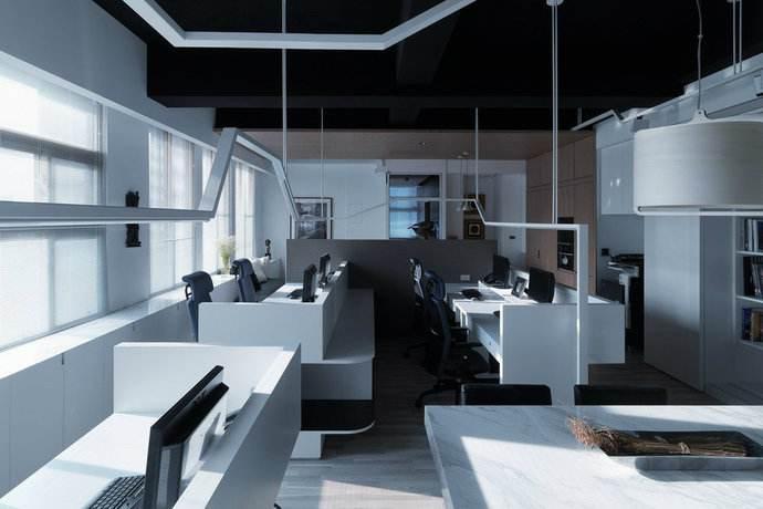 [E402]上海现代办公室装修设计最新作品
