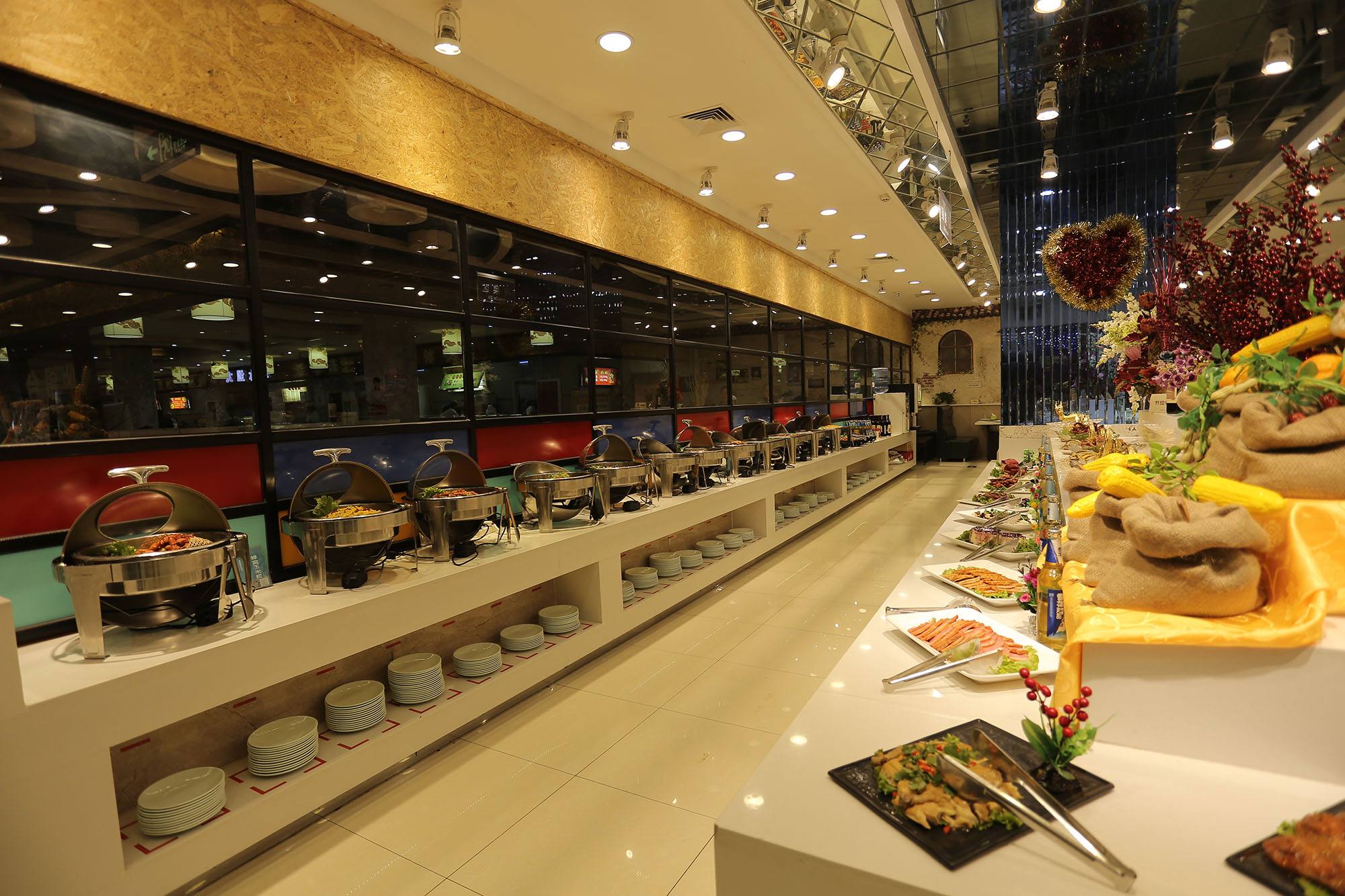 上海自助餐厅装修设计的成功案例