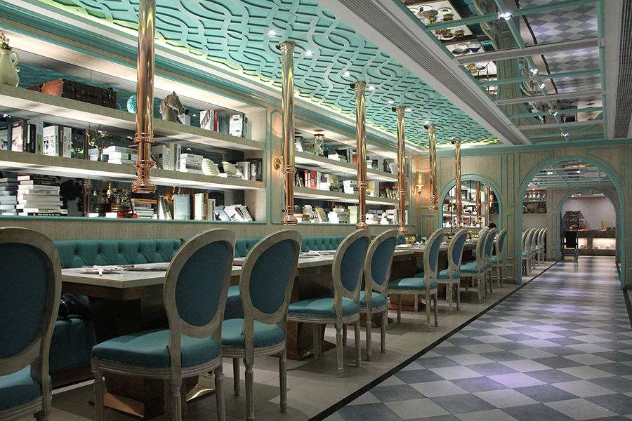 上海自助餐厅空间设计成功案例