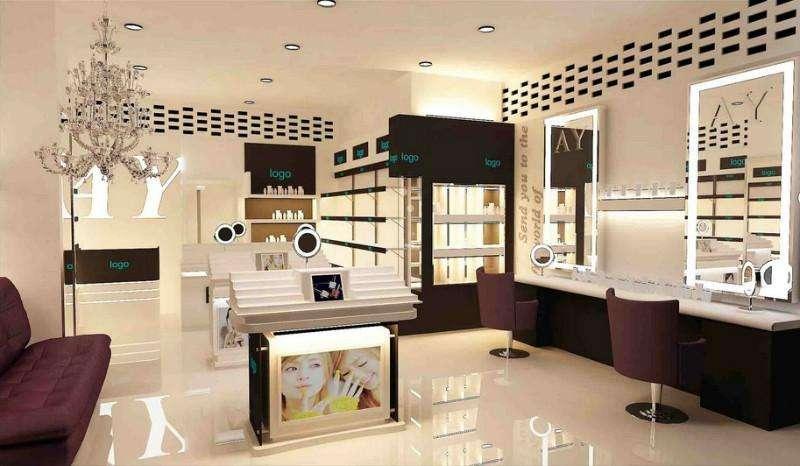 [E720]上海化妆品店空装修设计效果图