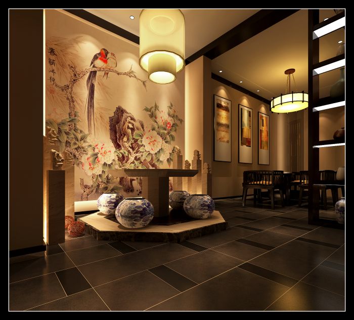上海茶楼空间装修设计的成功案例