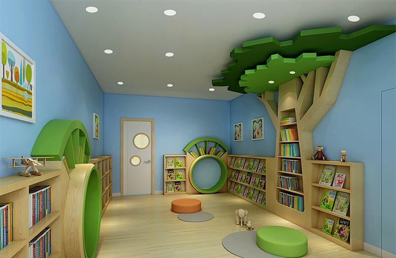 [E857]幼儿园设计装修的空间案例